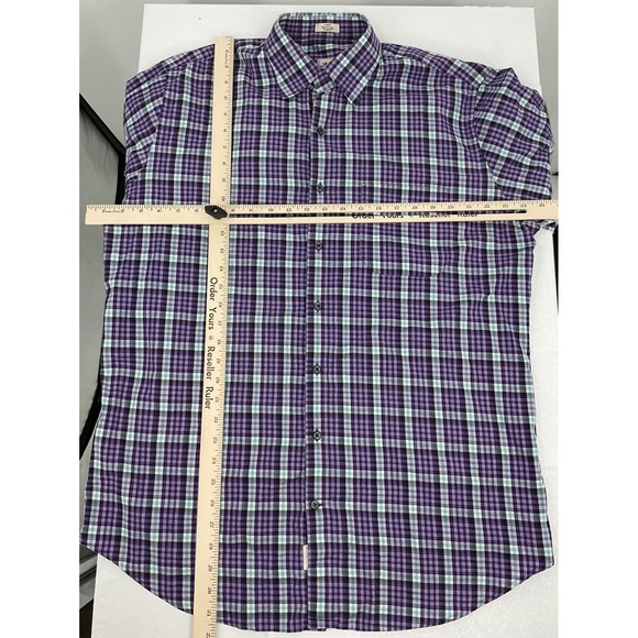 Peter Millar Mens Button‎ Down shirt size Large #1211 - Picture 4 of 8